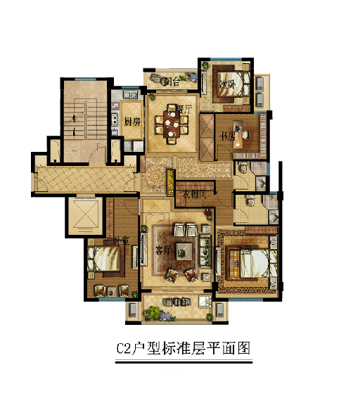 A戶型 建筑面積:A戶型
