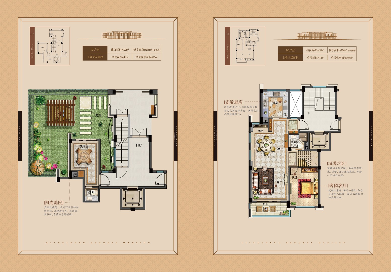 上疊戶型圖(1) 建筑面積: